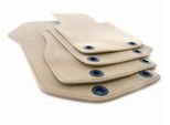 Tappetini Per Bmw E36 Cabrio (1993-2000) Tappetini Auto Originali Di Qualità 4 Pezzi Velours Beige