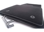 Tappetini Adatti Per Cupra Tavascan (Tutti) Tappetini Velours Tappetini Auto Nero 4 Pezzi Antiscivolo Nubuck