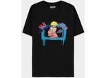 Naruto - Graffiti Square - Maglietta A Maniche Corte Da Uomo - Xl - Difuzed TS286113NRT - (Magliette E Top / Magliette A Maniche Corte)