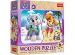 Puzzle In Legno Trefl Con I Paw Patrol: Mä Dchen Patrouille 24 Pezzi