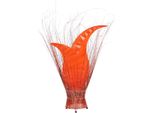 Lampada Decorativa Lampada D'atmosfera Lampada Asiatica Lampada Da Terra Lampada Da Tavolo Lampada Da Tavolo Bali Asia Tulpe Grande 100 Cm, Arancione