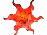 Lampada Orientale Lampada Da Soffitto Lampada A Sospensione Lampada Da Soffitto Marocchina Lampada In Pelle Stern Gecko 63 Cm, Rosso