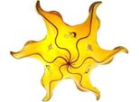 Lampada Orientale Lampada Da Soffitto Lampada A Sospensione Lampada Da Soffitto Marocchina Lampada In Pelle Stern Gecko 63 Cm, Giallo