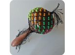 Sonaglio Shaker Maracas Musica In Legno Bambini Sonaglio Ritmo Suono Strumento Percussione Bambini Calabash, Motivo1