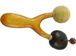 Sonaglio Campana Shaker Maracas Musica Bambini Sonaglio Ritmo Suono Strumento Percussione Bambini Rattan, Motif2