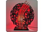 Lampada Decorativa Lampada D'atmosfera Lampada Asiatica Lampada Da Terra Lampada Da Tavolo Lampada Da Tavolo Bali Asia Feng Shui, Rosso