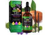 Olio Per Capelli 3 In 1 Olio Di Ricino + Olio Di Lavanda + Olio Di Argan Per Pelle E Capelli Bio Vegan