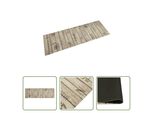 The Living Store Tappeto Da Cucina Lavabile In Velluto 60X180 Cm
