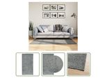 The Living Store Tappeto Shaggy A Pelo Alto Moderno Verde 80X150 Cm