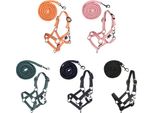 Hkm Kids Halfter Und Strick Hobby Horsing Basic Arancione