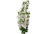 Fiore Artificiale Clayre & Eef 88 Cm Bianco Verde Plastica