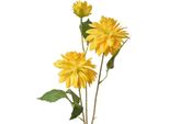 Fiore Artificiale Clayre & Eef 70 Cm In Plastica Gialla