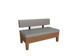 Sedia Da Pranzo Commerciale, Sedia Divano, Per Gastronomia E Ristoranti, Sedia Da Pranzo Imbottita E Confortevole, Grigio 120*60*80 Cm