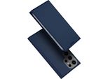 Custodia Per Cellulare Per Galaxy S25 Ultra, Dux Ducis Skin Pro, Blu Scuro