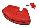 Protezione Da Taglio + Lama Per Decespugliatore Fuxtec FX-4MS131 / FX-4MS142