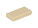 Lego® 1X2 Tiles Light Beige - 3069B Nuovo! Quantità 100X