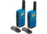 Motorola Talkabout T42 Ricetrasmittente 16 Canali Nero, Blu