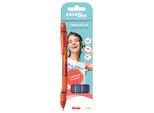 Pentel BL107-4COL Penna Roller Gel Energel X BL107, Set Di 4 Pezzi