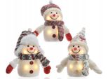Lumineodecorazione Natalizia Led Pupazzo Di Neve 11 X 8 X 18 Cm