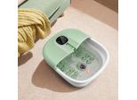 Costway Costway Pediluvio Riscaldato Pieghevole Con Telecomando Massaggiatore 33,5 X 41 X 20,5 Cm Verde
