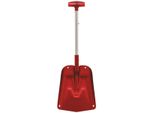 Foxoutdoor Pala Da Valanga "Deluxe"" 2 Pezzi Manico Allungabile In Alluminio Rosso"