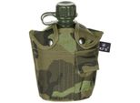 Borraccia In Plastica Usa, Copertura In Nylon, Mimetica Cz, 1 Litro