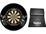 Steeldart Set Professionale Disco Blade 6 + 2 Set Di Freccette + Anello Di Recupero + Tappetino Per Freccette