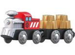 Trenino Di Legno Hape Con Ruota Dentata - Set Di Treni Colorati