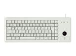 Cherry Compact-Keyboard G84-4400 - Tastatur - Usb - Deutsch - Hellgrau (G84-4400LUBDE-0)