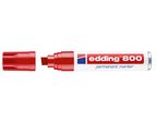Edding 800 Pennarello Permanente Rosso