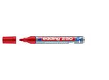 Edding 4-250002 250 Segnacarte - Ricaricabile, 1,5 - 3 Mm, Rosso