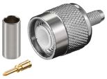 Goobay Tnc Crimp Stecker Mit Goldkontakt FüR Rg 58 Kabel (Bulk)