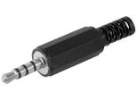 Goobay Klinkenstecker 3,5 Mm Stereo 4 Polig Plastik Mit Knickschutz (Bulk)