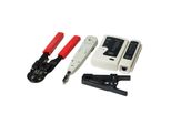 Logilink Netzwerk Werkzeug Set Mit Tasche - Werkzeug Set (WZ0012)