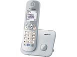 Panasonic KX-TG6811 - Schnurlostelefon Mit Rufnummernanzeige - Dect - Pearly Silver (KX-TG6811GS)