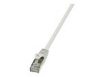 Logilink Professional CP1112S Cavo Patch Logilink, Cat. 5E, F/Utp, 20,0 M, Grigio