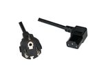 Logilink Logilink 3 M, Cee 7-7/C13 Nero Accoppiatore CEE7/7 C13