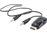 Gembird Gembird A-HDMI-VGA-02 Cavo Con Cambio Di Genere Vga (D-Sub) Nero