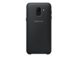 Samsung Dual Layer Cover Nero Compatibile Con Galaxy J6