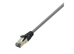 Logilink Professional CQ8052S Cavo Patch Logilink Premium, Cat. 8.1, S/Ftp, 2,0 M, Grigio
