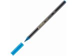 Edding Penna A Punta In Fibra 1340 Brushpen Blu Chiaro