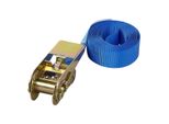 Cinghia Di Ancoraggio Blu Con Cricchetto Da 3,5 Metri