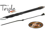 Fleck - Triple Flex, Frusta Da Dressage Professionale 120Cm