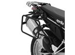Set Di Portapacchi Zieger Compatibile Con Aprilia Tuareg 660 Nero