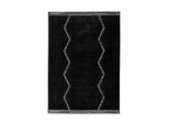 SchÖNer Wohnen-Collection Tappeto A Pelo Alto Per Il Soggiorno Winsome Nero 200 X 290 Cm