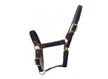 Kentucky Horsewear Cavezza Da Scuderia In Nylon A Trecce Cavezza In Nylon Cob Navy