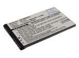 Techtek Batteria Compatibile Con [Myphone] 1080, 9010, 9015TV, Per [Nokia] 301, 301-1, 3120 Classic, 3120C, 500, 515, 5530 Xpressmusi, 6600 Slide, 88