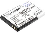Techtek Batteria Compatibile Con [Rollei] 10050, 10051, 10052, 10053, Sportsline 60, Sportsline 80, Per [Nokia] 2610, 3220, 3230, 5070, 5140, 5140I,