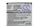Techtek Batteria Compatibile Con [Philips] Xenium X510, Xenium X605, Xenium X650, Xenium X712, Xenium X810 Sostituisce AB1050DWM