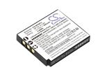 Techtek Batteria Compatibile Con [Jupio] CFU0011, Per [Fujifilm] Finepix F100Fd, Finepix F200EXR, Finepix F300EXR, Finepix F305EXR, Finepix F500EXR,